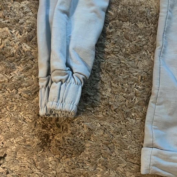 Boohoo women’s pale blue oversized half zip hoodie - Picture 8 of 8